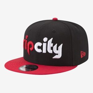 Men’s New Era Trailblazers Rip city snap back Cap